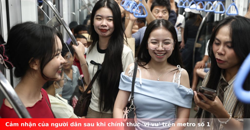 Ngày cuối tuần đặc biệt trên tuyến metro số 1 Bến Thành - Suối Tiên